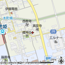 滋賀県長浜市大寺町546周辺の地図