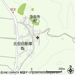 兵庫県養父市八鹿町坂本157周辺の地図