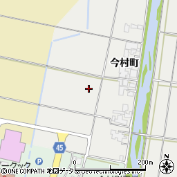 島根県安来市安来町今村町周辺の地図