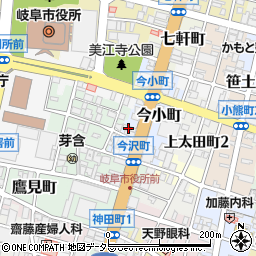 日新火災海上保険株式会社　岐阜支店周辺の地図