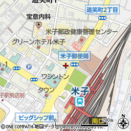 鳥取県米子市万能町127周辺の地図