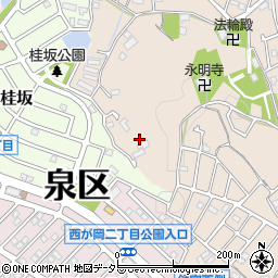 神奈川県横浜市泉区岡津町1751周辺の地図
