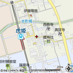 滋賀県長浜市大寺町627周辺の地図