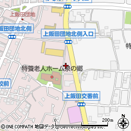 神奈川県横浜市泉区上飯田町2081-21周辺の地図