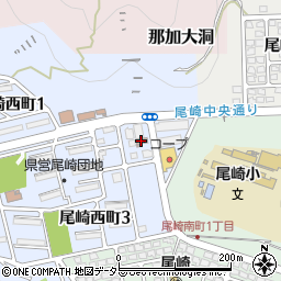 各務原尾崎郵便局 ＡＴＭ周辺の地図