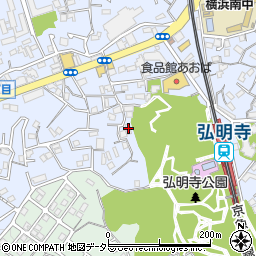 クレオ弘明寺周辺の地図