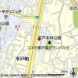 東戸塚ヒルサイド周辺の地図