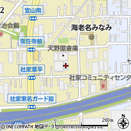 三和産業株式会社　海老名営業所周辺の地図