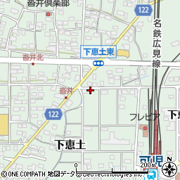 岐阜県可児市下恵土5116周辺の地図