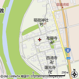 滋賀県長浜市唐国町周辺の地図
