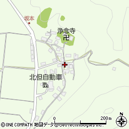 兵庫県養父市八鹿町坂本156周辺の地図