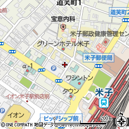鳥取県米子市万能町172周辺の地図