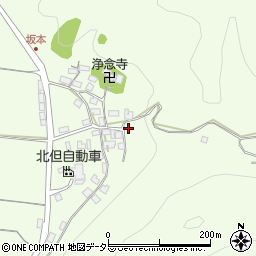 兵庫県養父市八鹿町坂本152周辺の地図