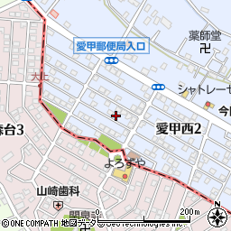 神奈川県厚木市愛甲西2丁目18-4周辺の地図