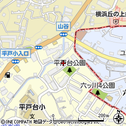 東戸塚緑の街４号棟周辺の地図