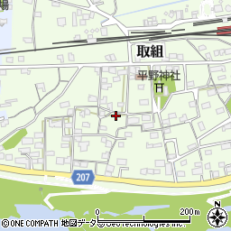 岐阜県加茂郡坂祝町取組周辺の地図