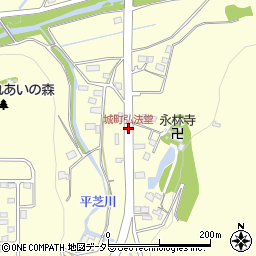 城町弘法堂周辺の地図