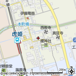 滋賀県長浜市大寺町625周辺の地図