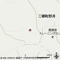 岐阜県恵那市三郷町野井2106周辺の地図