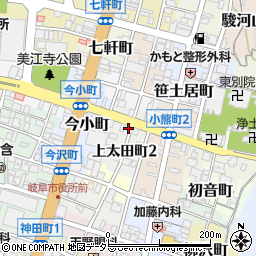 リパーク岐阜上太田町１丁目駐車場周辺の地図