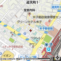 鳥取県米子市万能町171周辺の地図