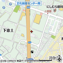 吉野家可児店周辺の地図