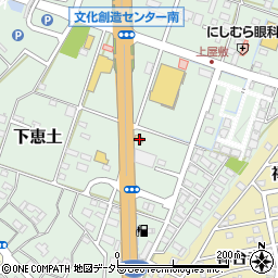 岐阜県可児市下恵土4131周辺の地図