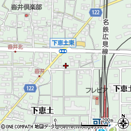 岐阜県可児市下恵土1005周辺の地図