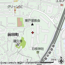 グランドメゾン東戸塚１番館周辺の地図
