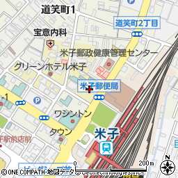 鳥取県米子市万能町123周辺の地図