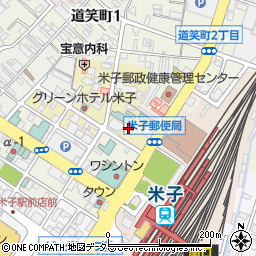 鳥取県米子市万能町131周辺の地図