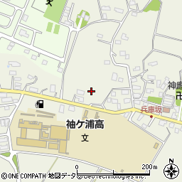 千葉県袖ケ浦市神納周辺の地図