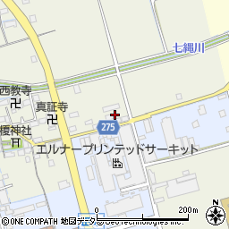 滋賀県長浜市大寺町520周辺の地図