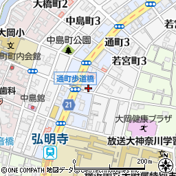 高橋薬局弘明寺店周辺の地図