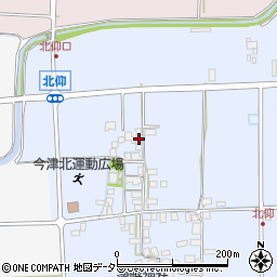 滋賀県高島市今津町北仰627-2周辺の地図