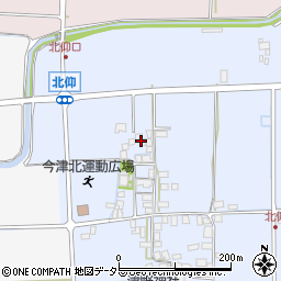 滋賀県高島市今津町北仰626周辺の地図