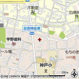 ファミリーマート神戸町井田店周辺の地図