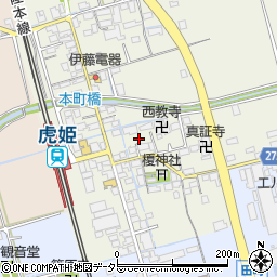 滋賀県長浜市大寺町624周辺の地図