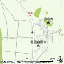 兵庫県養父市八鹿町坂本276周辺の地図