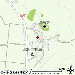 兵庫県養父市八鹿町坂本96周辺の地図