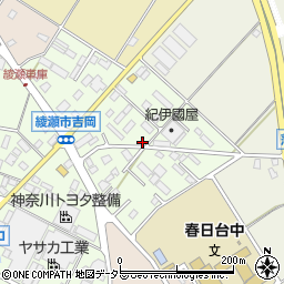 吉岡東公園周辺の地図