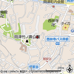 神奈川県横浜市泉区岡津町1403周辺の地図