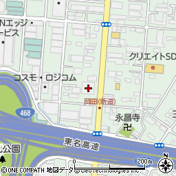 大関ジョイテック株式会社　厚木営業所周辺の地図