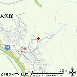 大門坂荘周辺の地図