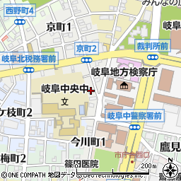 京町　山本歯科周辺の地図