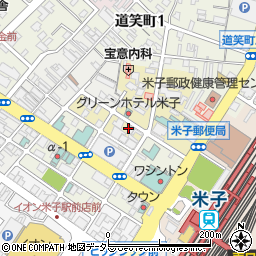 鳥取県米子市万能町165周辺の地図