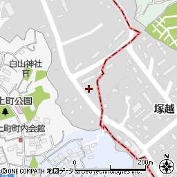 神奈川県横浜市磯子区上町14周辺の地図