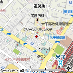 鳥取県米子市万能町164周辺の地図