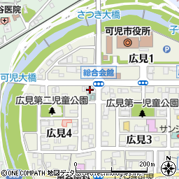 岐阜信用金庫可児支店周辺の地図