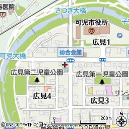 岐阜信用金庫可児支店周辺の地図